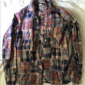 J. Crew Plaid Button Down